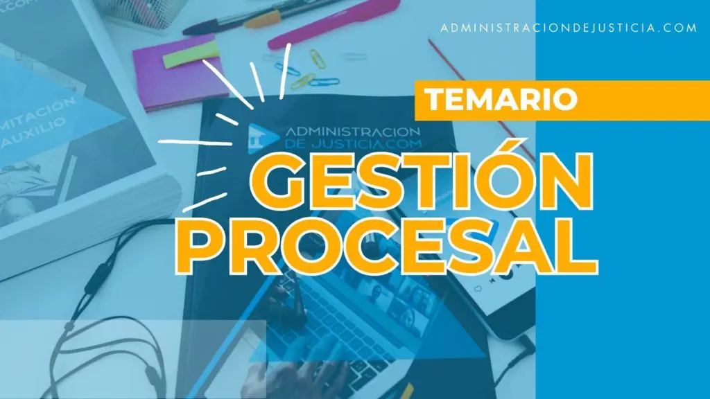 temario gestión procesal