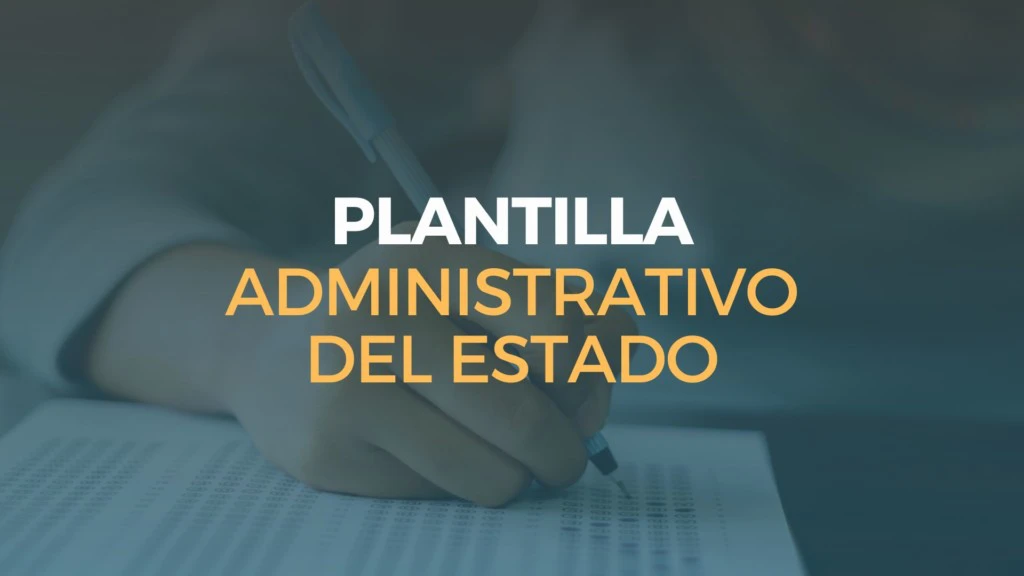 plantilla examen administrativo del estado