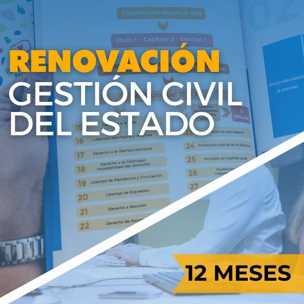 renovar curso gestión del estado 12 meses