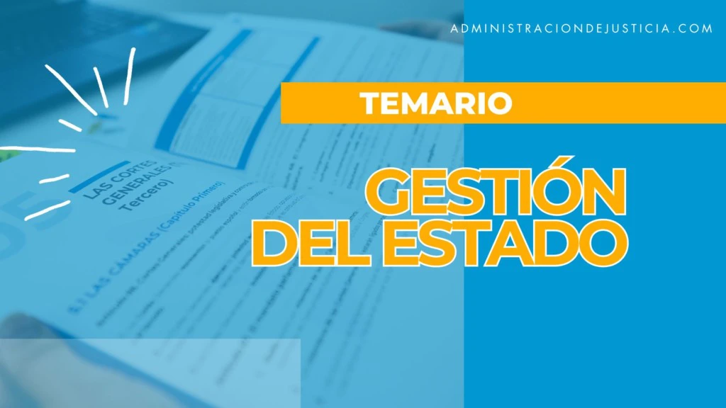 temario gestión del estado